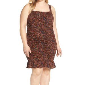 Leith Ruched Dress